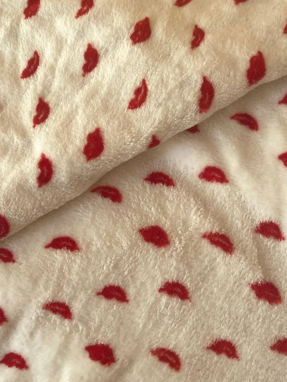 2024 Target Lips Plush Throw Blanket